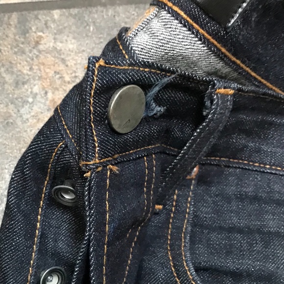 J Brand Dark Wash Straight Leg Jeans Sz 33/33 - Picture 2 of 5